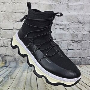 Sperry Women's 11M Saltwater PLUSHWAVE 3D Waterproof Winter Boots Black STS88068